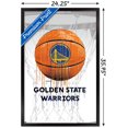 thumbnail image 2 of NBA Golden State Warriors - Drip Ball 20 Wall Poster, 22.375" x 34", 2 of 4