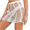 thumbnail image 1 of Jupes d'Été pour Femmes Robe pour Femmes 2023 Mode Femmes Aguichant Taille Haute Jupe Unie Sortie Dames Mini Ajustée Jupes, 1 of 8