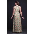 thumbnail image 4 of Bimba Robe Longue Décontractée Sans Manches à Col Rond pour Femmes, Imprimé Floral - Xxx-Grand, 4 of 6
