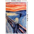 thumbnail image 2 of The Scream by Edvard Munch Wall Poster, 22.375" x 34", 2 of 4