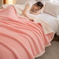 thumbnail image 1 of UsRHHA Extra Thick Flannel Fleece Blanket 180x200cm, Double Layer Warm Blanket for Bed Couch, Office Nap Cover Throw, 1 of 6