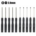thumbnail image 1 of BTOER 10pcs Precision Small Screwdriver Set Cross Slotted Screwdriver Screw Driver Kit For Phone Tablet Disassemble Repair Hand Tool, 1 of 9