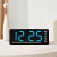 thumbnail image 2 of Alarm Clock under $5! CQCYD Digital Alarm Clock, Multi-Functional LED Clock with Date Temperature, Battery or Electric Powered, Bedside Desk Clock, 2 of 9