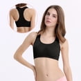 thumbnail image 2 of Yuyuzo Sport Bra for Women Plus Size High Impact Comfortable Mesh Bra Racerback Workout Padded Yoga Bras, 2 of 7