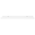 thumbnail image 2 of vidaXL Picture Frame Ledge Shelves 2 pcs White 40x9x3 cm MDF, 2 of 5