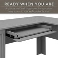 thumbnail image 3 of Bush Furniture Fairview L Shaped Desk with Drawers and Storage Cabinet, 60W, Cape Cod Gray, 3 of 5
