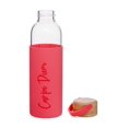 thumbnail image 2 of Mainstays 18oz pink glass bottle, 2 of 2