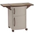 thumbnail image 4 of New Suncast Station de Préparation Portable pour Patio Extérieur avec Table et Armoire (Lot de 2), 4 of 8
