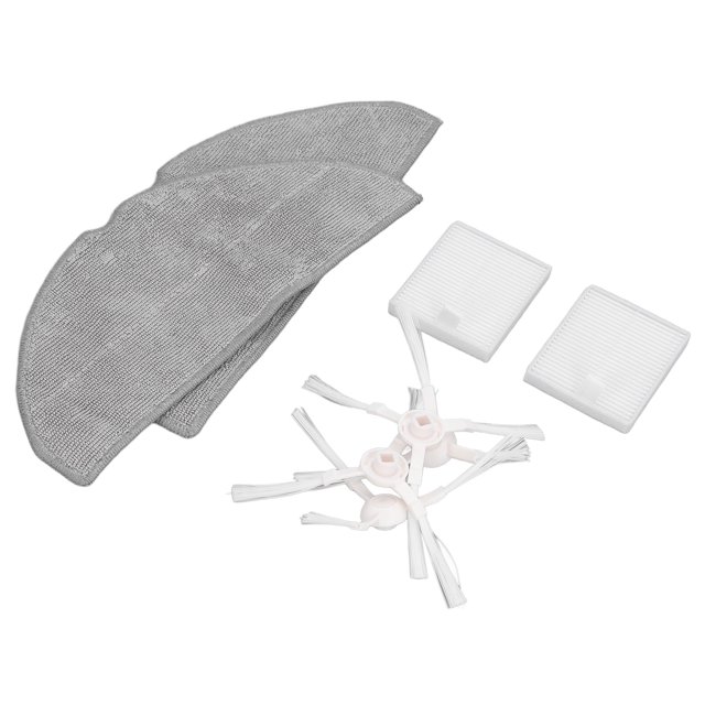 Replacement Side Brush, Highly Efficient Vacuum Cleaner Filters Kit Cleaning Clothes For Mijia E10 E12