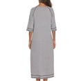 thumbnail image 5 of yievot Robe de Maison pour Femmes Longue à Fermeture Éclair devant Peignoirs Chemises de Nuit avec Poches Tenue d'Intérieur, 5 of 5