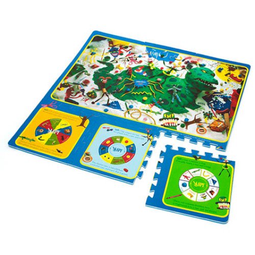 690067 - Tapis de Jeu Casse-Tête Visages de Monstres Recherche et Recherche