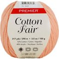 thumbnail image 2 of Premier Yarns Cotton Fair Solid Yarn-Coral, 2 of 2