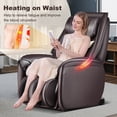 thumbnail image 2 of COSTWAY Fauteuil de Massage Apaisant26, Fauteuil Inclinable de Massage à Gravité Zéro pour Tout le Corps avec Piste SL, Chauffe-Taille, Coussin Gonflable pour Mollets, Détection Automatique des Épaules, Télécommande, Oreiller, 2 of 10