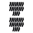 thumbnail image 2 of Ruiboury 10piece Elastic Fit For All Feet Shape Extra Thick Socks For Breathability Sweat-absorbing Breathable Exquisite Craft Black 2Set, 2 of 6