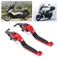 thumbnail image 3 of Motorcycle Brake Handles, Easily Installed CNC Aluminum Alloy 2 Pcs Motorcycle Brake Levers    For Motorbike Modification, 3 of 8