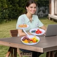 thumbnail image 4 of Fruit Plates Living Room Coffee Table Household Transparent Candy Dessert Rack Party Wedding Front Desktop Placed Snack Dessert Tray Tiers Dessert Stand, 4 of 6