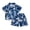 #02 Navy, variant on Gyexs Boys 2 Piece Hawaiian Outfit Summer Button Down Shirt and Pocket Short Sets Beach Vacation Clothes for Kid Size 1-8 #05 Sky Blue, 7-8 Years