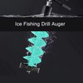 thumbnail image 4 of Auger Ice Fishing Auger Electric Drill Nylon Floating Auger With 2 Blades And Locating Device 6 Inch Rotating Diameter, 4 of 8