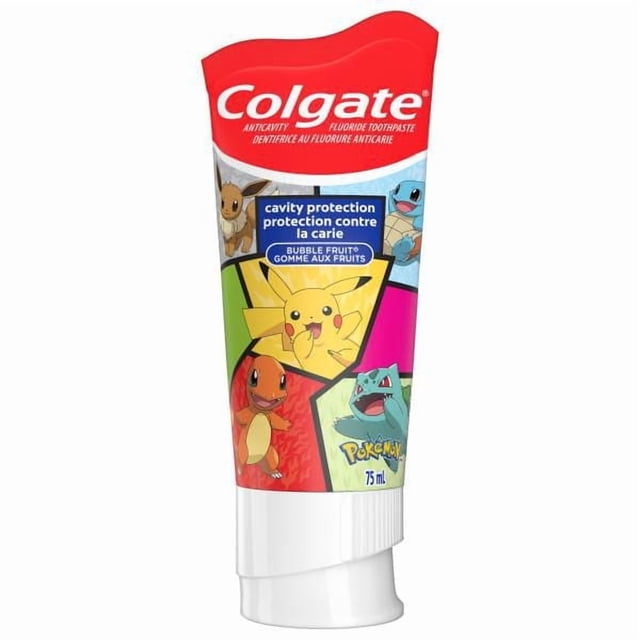 Colgate Fluoride Toothpaste for Kids - Pokemon - 75 mL