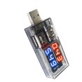 thumbnail image 3 of CNKOO LED Voltmeter Digital Ammeter DC 100V 10A Current Voltage Meter USB Charger Car Motorcycle Volt Amp Detector Tester, 3 of 8