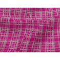 thumbnail image 4 of oneOone Viscose Jersey Fabric Check Kasuri Print Sewing Fabric BTY 60 Inch Wide, 4 of 5