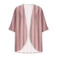 thumbnail image 5 of Pisexur Veste pour Femmes Cardigans Ouverts Manteaux Trench Vestes d'Automne Mode Décontractée Imprimée Cardigan à Manches Longues, 5 of 5