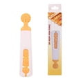 thumbnail image 2 of Dvkptbk Lace cutter Fancy Roller Cutter Set for Home Baking Cake Lace Cutter Kitchen Dough Serrated Edges Cutting, 2 of 9