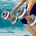 thumbnail image 3 of Aquatic Fitness Buoys 2pc Set for Water Exercise Lightweight EVA Floating Dumbbells for Swimming and Pool Training, 3 of 4
