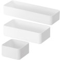 thumbnail image 1 of Shisuyan Drawer Organizer Kitchen Utensil Holder 3Pcs 11.8X3.3X1.8In, 1 of 8