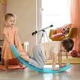 thumbnail image 2 of Qaba 32.3" Balance Board Wobble Board Kids Curvy Rocker Board for 3-6 Years, 2 of 10