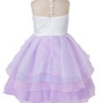 thumbnail image 4 of Girls Unicorn Costume Pageant Flower Princess Party Dress, 4 of 7