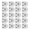 thumbnail image 1 of Fermeture à Glissière Invisible Pied Presseur, 20 Pcs Fermeture à Glissière Invisible Pression Pied Fermeture à Glissière Invisible Pied Optimisé pour l'Excellence, 1 of 12
