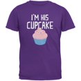 thumbnail image 1 of I'm His Cupcake Purple Youth T-Shirt, 1 of 1