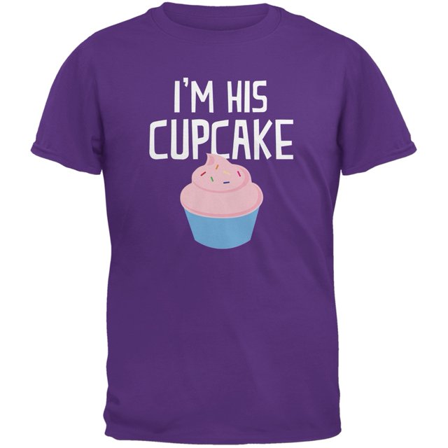 I'm His Cupcake Purple Youth T-Shirt