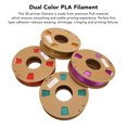 thumbnail image 3 of Filament d'Imprimante 3D, Haute Précision 4Pcs 1.75mm Filament PLA Double Couleur pour le Remplissage, 3 of 8