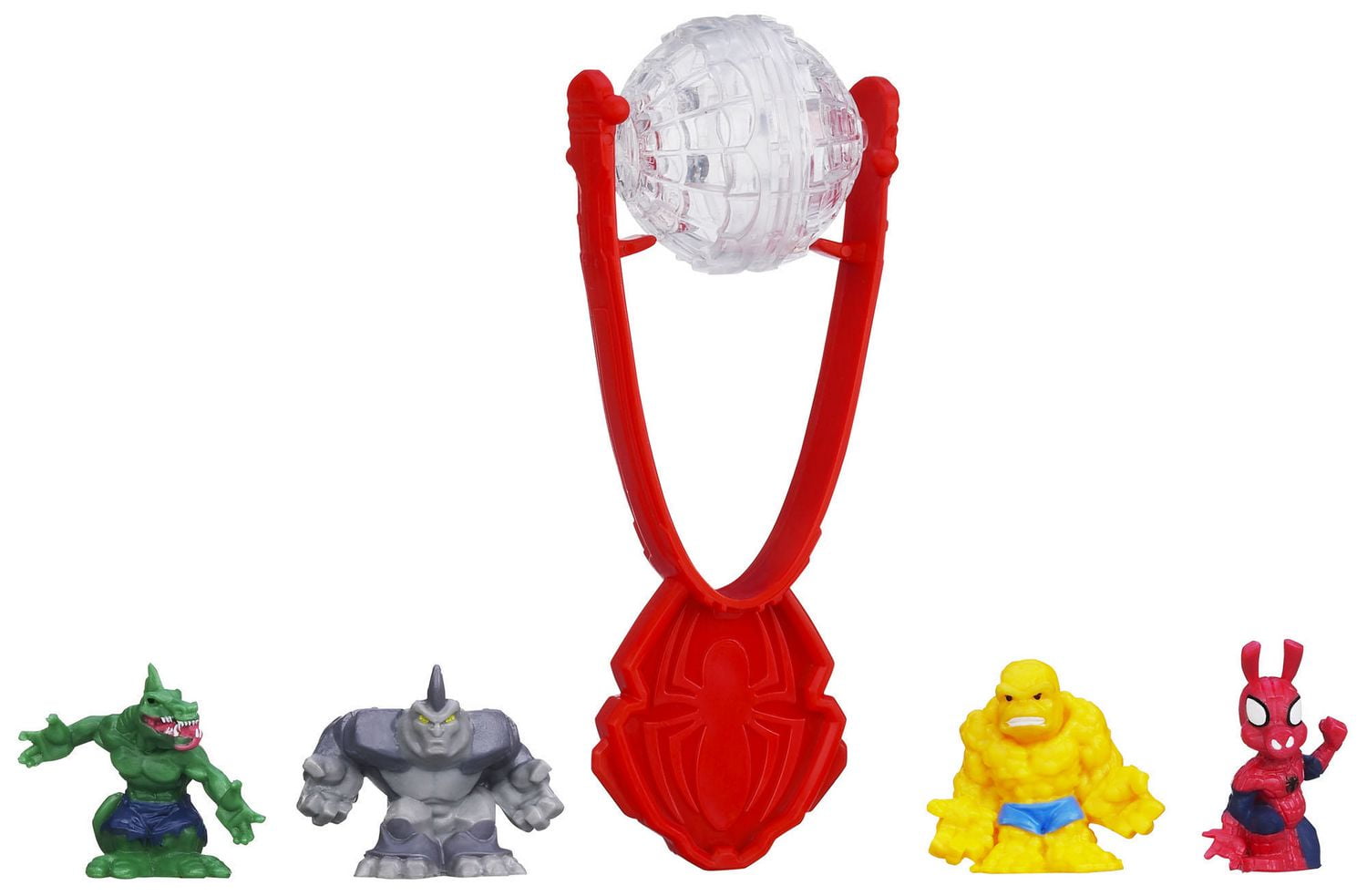 Marvel Ultimate Spider-Man Fighter Pods Série 1 - Emballage de 4 figurines
