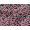 thumbnail image 4 of oneOone Viscose Jersey Fabric Leaves & Floral Block Print Fabric BTY 60 Inch Wide, 4 of 4