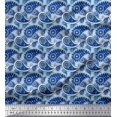 thumbnail image 1 of Soimoi Rayon Fabric Floral & Paisley Print Fabric by Yard 42 Inch Wide, 1 of 5