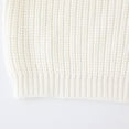 thumbnail image 4 of RXIRUCGD Chandail à Col Rond Chaud à Manches Longues pour Filles Bébés Enfants (Blanc, Taille: 2 Ans), 4 of 6