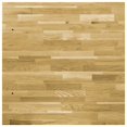 thumbnail image 3 of vidaXL Table Top Solid Oak Wood Square 44 mm 70x70 cm, 3 of 4