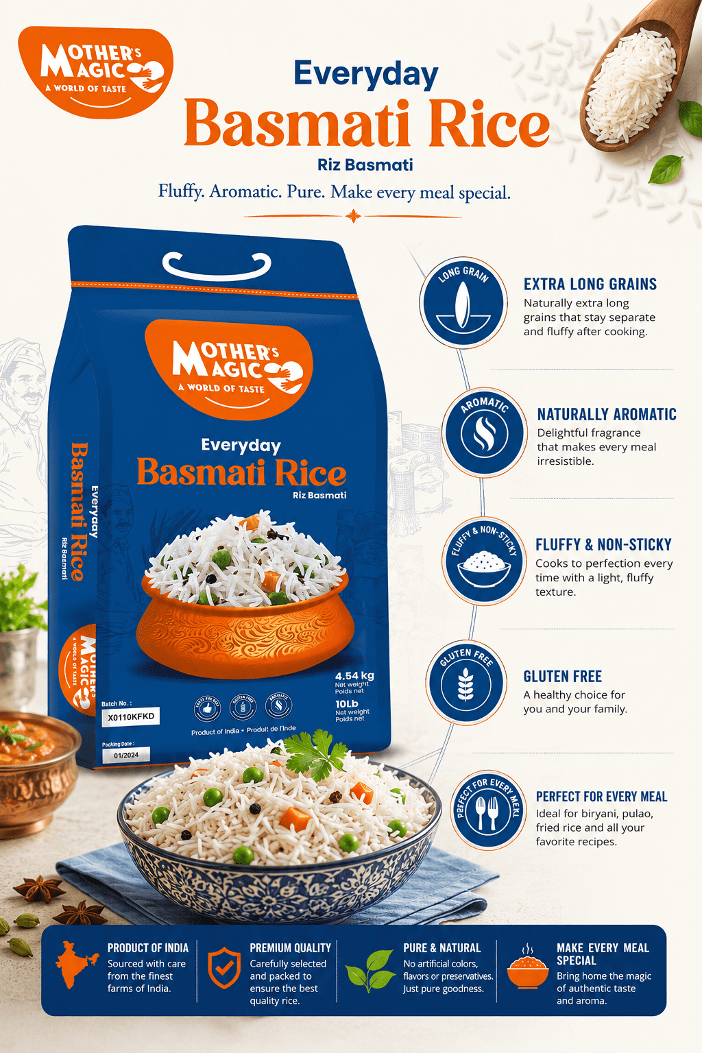 Riz Basmati Mothers Magic