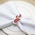 thumbnail image 3 of MesaSe Serviette Buckle 6Pcs Multi-purpose Reusable Unique Wedding Banquet Party Heart Serviette Buckle, 3 of 5