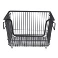 thumbnail image 2 of Stackable Chest Freezer Organizer, Freezer Organizer Bin 40 Pounds Load Bearing Keep Tidy Heavy Duty Construction Easy Access Large Opening  for Kitchen, 2 of 7