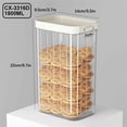 thumbnail image 1 of DcGZvy Food Storage Containers for Pantry, Spices Containers Organizers and Storage, Spice Storage Containers Food Canisters(1800ml), 1 of 9