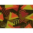 thumbnail image 1 of Ahgly Company Machine Washable Indoor Rectangle Transitional Maroon Red Area Rugs, 7' x 10', 1 of 7