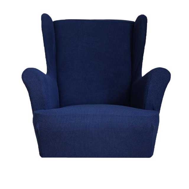 Sofa Covers Seat Removable Stretch Spandex Protective Covers for Wing Arm, Sofa Slipcovers - Multicolor, Dark Blue