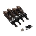 thumbnail image 1 of 4 PCS Aluminum Front & Rear Shock Absorber Assembled Replacement Repair Spare Parts for Traxxas (1/10 Slash 4x4 4WD RC Crawler) Spare Part, 1 of 10
