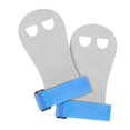 thumbnail image 2 of Lipstore Kids Gymnastic Hand Grips Breathable Gloves for Workout Exercise Accessories L Blue, 2 of 8