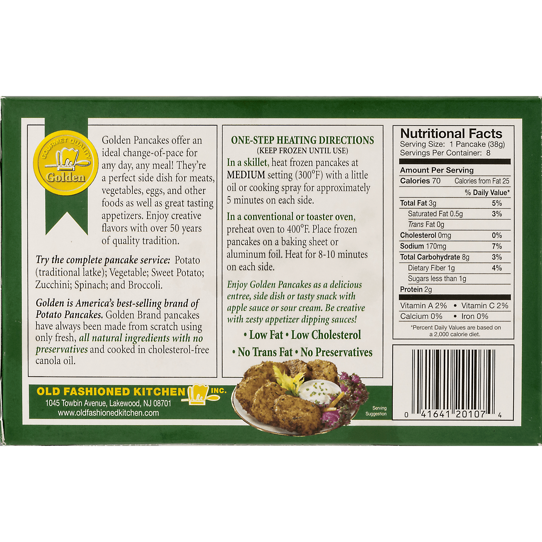 ALTRA PANCAKES ZUCCHINI