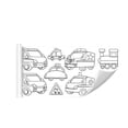 thumbnail image 1 of Children'S Doodle Scroll Doodle Roll for Kids Reusable Drawing Canvas with Transportation Theme Wall-Mounted Coloring Paper for Children(1Pcs) Rkxzt, 1 of 8